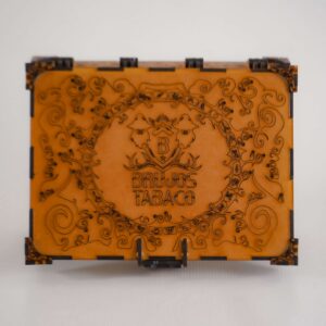Caja Regalo Madera Grabado Laser Puro Brujos Matus Robusto